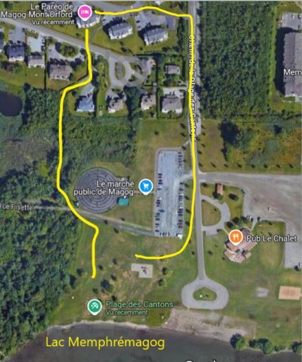 Le Pareo De Magog-Mont Orford Apartman Kültér fotó